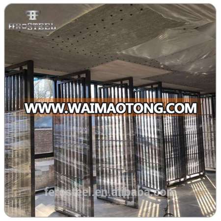 Dubai style design stainless steel decorative screen for hotel exterior